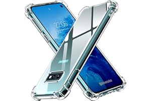 ‎IVOLER ivoler Etui do Samsung Galaxy S10e / S10 e, Ultra przezroczyste silikonowe etui ochronne z wzmocnionymi rogami, przezroczyste, cienkie, miękkie TPU zderzak