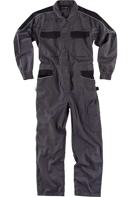 Mono Trabajo WORKTEAM Buzo De Trabajo Tejido Elu00e1stico