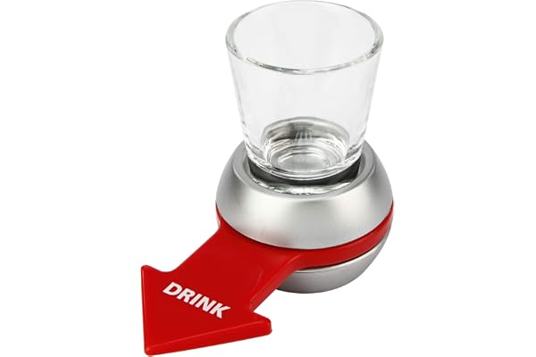 Barbuzzo Spin-the-shot Original Taille unique Argent/rouge