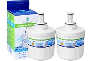 AQUAHOUSE 2x AH-S3F filtro de agua compatibles para Samsung nevera DA29-00003F, HAFIN1/EXP, DA97-06317A-B, Aqua-Pure Plus, DA29-00003A, DA29-00003B
