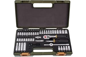 Proxxon 23280 zestaw nasadek 0 V, wielokolorowy, 1/4", zestaw 49-częściowy