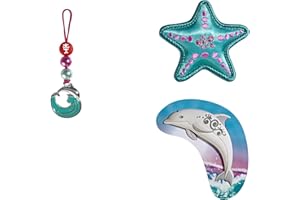 ‎STEP BY STEP Step by Step Magic MAGS Dolphin Lana, 3-teilig, 2 Magnet-Applikationen und 1 Anhänger, als Ergänzung für den Schulranzen oder Vorschulrucksack