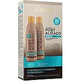 Kativa - Kit Mantenimento Stiratura Brasiliana con Shampoo e Balsamo - Trattamento Intensivo Protettivo e Riparatore con Cher