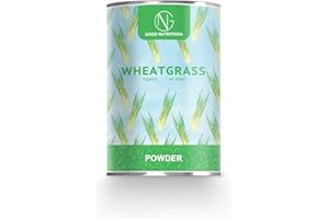 Herbe d'Blé en poudre - vitamines végétales|qualité suprême|biologique|végan|crue|sans additives|Fabriqué en UE|Good Nutritions (1)