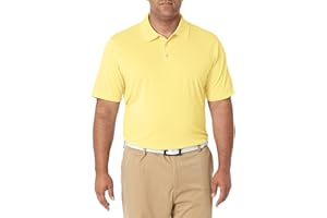 Amazon Essentials Men's Regular-Fit Quick-Dry Golf Polo Shirt (Available in Big & Tall)