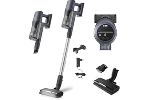 AEG 6000 Cordless Vacuum Cleaner AP61CB21DB, 103 000 RPM, Powerful Suction, Up to 99% Dust Pickup, 40 Min Runtime, Multi-Surface Nozzle, Detachable Handheld Unit