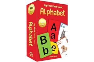 My First Flash Cards Alphabet: 30 Early Learning Flash Cards For Kids