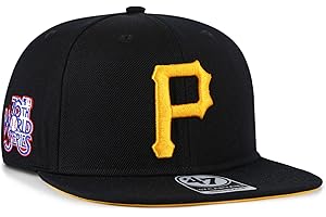 47 Pittsburgh Pirates Black MLB World Series Sure Shot Captain Cap