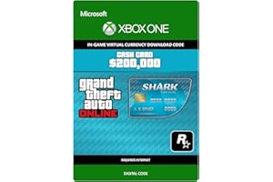 ROCKSTAR GAMES Grand Theft Auto Online | GTA V Tiger Shark Card | 200,000 GTA-Dollars | Xbox One – Code jeu à télécharger