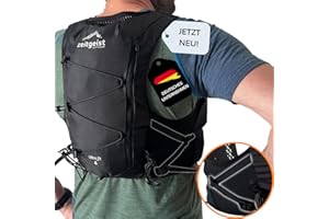 zeitgeist OUTDOOR Running Vest Women and Men 4L Optimal Fit Breathable Ultralight Running Backpack 210-260g Hydration Backpack Running Bicycle Backpack Trail Running Backpack