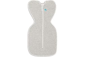 Love To Dream Swaddle UP, Sac de Couchage pour bébé, Auto-apaisant et Bien ajusté pour Un Sommeil Calme, Aide au réflexe de sursaut, Sac de Couchage pour bébé, 2,2-3,8kg, Bleu