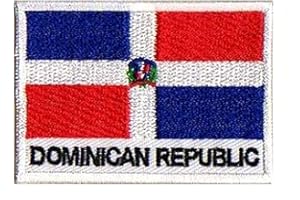 NAGAPATCHES Parche de parche Dominicano bandera República Dominicana Antillas países mundo