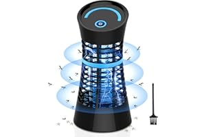 HgUltra Elektrischer Insektenvernichter & Mückenlampe 4W mit UV-Licht – Effektiver Insektenschutz für Schlafzimmer, Küche, Wohnzimmer | Leise & Hochwirksam gegen Mücken, Fliegen, Motten