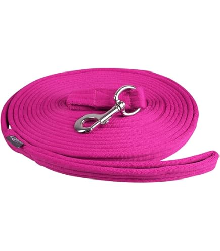 Brama West Softlonge - Guinzaglio Extra Lungo 8m Con Polsiera E Moschettone Girevole, Colore Rosa - Foto 5