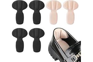 HDGSAFD Lot de 6 coussinets demi-taille pour chaussures pour femme - Support de talon - Semelles intérieures pour chaussures trop grandes - Coussinets dorsaux - Réparation du talon