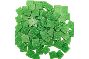 Armena 1x1 cm Mosaic Stone Green 260g 2x2 cm Approximately 86 Pieces (in 2x130g PET box),