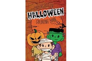 Wicked Fun Halloween Coloring Book: Spooky Illustrations from Haunted Houses to Classic Halloween Costumes, Pumpkins, Bats and Sweet Treats for All Ages