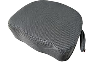 KEPUARM Siège Rehausseur De Bain, 38 x 30 x 13 cm - Coussin Baignoire Antidérapant - Coussin Baignoire Adultes et Enfants à Séchage Rapide - Bain Chaud Intérieur Et Extérieur (Gris)