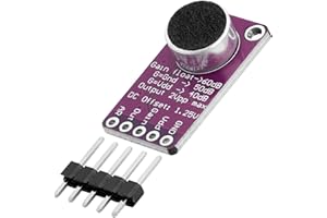 AZDelivery Max9814 Modulo Amplificatore Microfono AGC compatibile con Arduino incluso un E-Book!