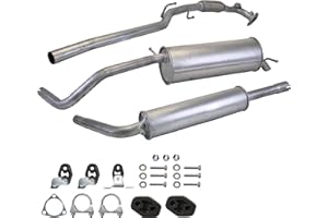 ‎FERROZ Ferroz Export Ersatz für Auspuffanlage ab Kat VW POLO 9N 1.2, Fabia, Ibiza 2001-2005 Auspuff Komplett