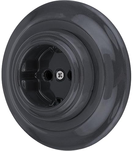 Interruttore Doppio Nichel/nero - Osculati: 14.486.08