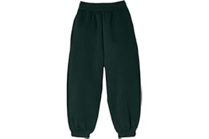 Stylo Online Kids Fleece Jogging Bottoms Boys Girls Sports PE Joggers Childrens Unisex Casual Fleece Pull On Trousers School Play Tracksuit Classic Bottom Soft Jog Pants