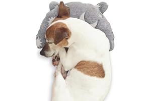 YREYBN 1Pcs Dog Pillow, U-Shaped Pet Neck Pillow for Small Dogs and Cats, Soft Cotton Support for Sleeping Comfort, Calming Design for Pets, Indoor Cats Accessories