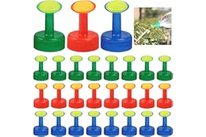 saijer Tapa de la Botella de Riego, 30 pcs Portátil Mini Pulverizador Tapón de Botella Regadera para Botellas Usado para Plantas en Macetas con Flores y Verduras