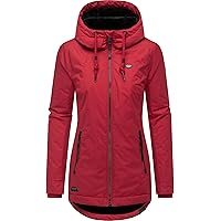 Veste D'extérieur Femme RAGWEAR Grise Chinée Capuche – Taille S/36 – Coton/polyester