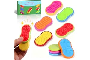 Kssvzz Fidget Toys Magnetici,6 Pezzi Antistress Bambini per Autismo e ADHD,Aiuta ad Alleviare Lo Stress e l'ansia,Giochi Autismo per Concentrarsi,Anti Stress Gadget Silenziosi,Idea Regalo