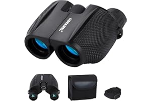 USCAMEL Binocolo Professionale Compatto 12X25 per Adulti, Grandoculare BAK4 FMC ad Alta Potenza Leggero per Birdwatching Viaggi