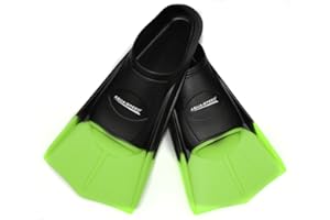 Aqua Speed High Tech Aletas Cortas para Adultos y niños + Mochila ULTRAPOWER #Swim Bag | Natación | Unisex