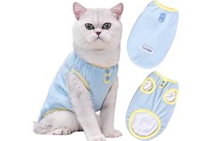 JOKUREAO Soft Warm Dog & Cat Jumper, Cotton Pet Sweater Vest for Small, Medium & Large Dogs & Cats - Autumn Winter Outfit