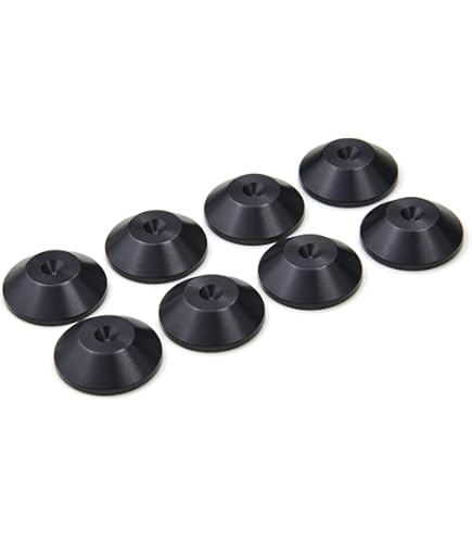 Pointes Haut-parleur Inox M8 Contre-pointes Hifi 4 Pointes De