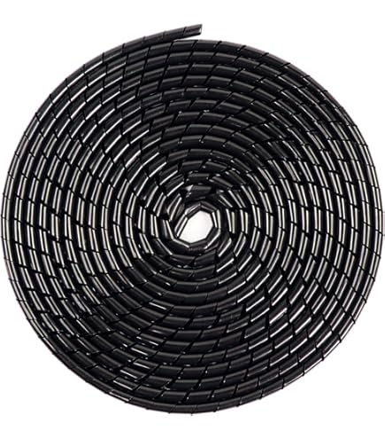 Nastro A Spirale SeKi - 10 M, Nero, Per Proteggere E Organizzare Cavi 15 100 Mm N 834155 - Foto 10