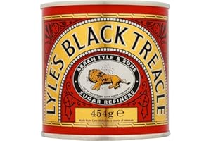 LYLE'S GOLDEN SYRUP Lyle's Black Treacle Lot de 2 pots de mélasse, 454 g