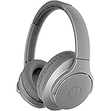 Audio-Technica ATH-ANC700BT Kopfhörer, Quietpoint®, kabellos, Geräuschunterdrückung grau, ATH-ANC700BTGY