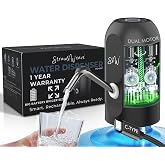 Automatic Water Dispenser Pump for 20 Litre Bottle | Big Battery - Portable USB Rechargeable Water Pump Dispenser for Home, O