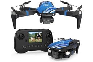 ‎TTROARDS TTROARDS Drohne mit 4k Kamera für Erwachsene, Drohne mit 2,8-Zoll-LCD-Bildschirm Bürstenlosem Motor, Optische Flusspositionierung, 270°Hindernisvermeidung RC Quadcopter für Anfänger TT19LCD Unter 249g