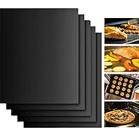 Dauerbackfolie Backfolie für Backofen 40x33cm (5er Set),spülmaschinenfest, Backpapier wiederverwendbar, Papier für…