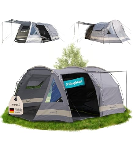 skandika zelt västervik Vaestervik Four Man Tent Farbe:CORE GREEN purpose driven toys Autohome Airpass Large Black