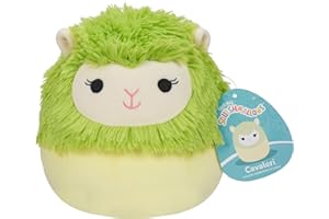 Squishmallows Original 7.5-Inch - Cavaleri the Lime Green Alpaca