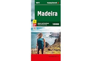 Madeira, Wander- und Freizeitkarte 1:30.000, freytag & berndt: Mit APP (freytag & berndt Wander-Rad-Freizeitkarten, Band 1)
