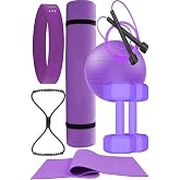 T&uuml;m V&uuml;cut Fitnessı İ&ccedil;in İdeal Pilates Seti - Mindere, Dambıla ve Daha Fazlasına Sahip!