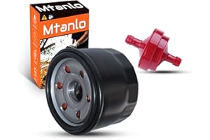 Mtanlo Filtro Olio per MTD CR30 CLT38G CLT42G CLT42H 4P90HU 4P90HUA 4P90HUB Troy Bilt TB30 TB30R TB33LS TB42 Motore Rasaerba 951-12690 751-11501 751-12690