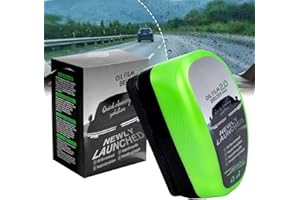 DANDIN Car Glass Cleaner, Automotive Oil Film Cleaning Brush, Car Window Cleaner, Cars Glass Oil Film Cleaner, Glass Cleaning Board Windscreen Cleaners for Easily Improve Clarity and Visibility