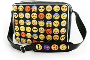 FEROCITY ORYGINAL Retro Shoulder Bag Teen Women's Men's for School A4 Messenger 20 Models Emoji