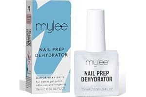 Mylee Nail Prep Dehydrator - Déshydrateur pour la Préparation des Ongles au Vernis Semi-Permanent 15ml - Base de Liaison, Base Adhésive - Réduit le Soulèvement pour des Manucures Plus Durables