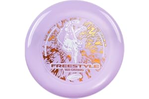 Wham-O Frisbee Freestyle Disc 160g, 26.67cm, Durable et Flexible en PE pour l'extérieur, la Plage, Le Plaisir en Famille