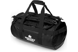 THE FRIENDLY SWEDE Borsone da Viaggio e Sport Convertibile in Zaino - Duffel Bag (capacità: 30l/ 60l/ 90l)